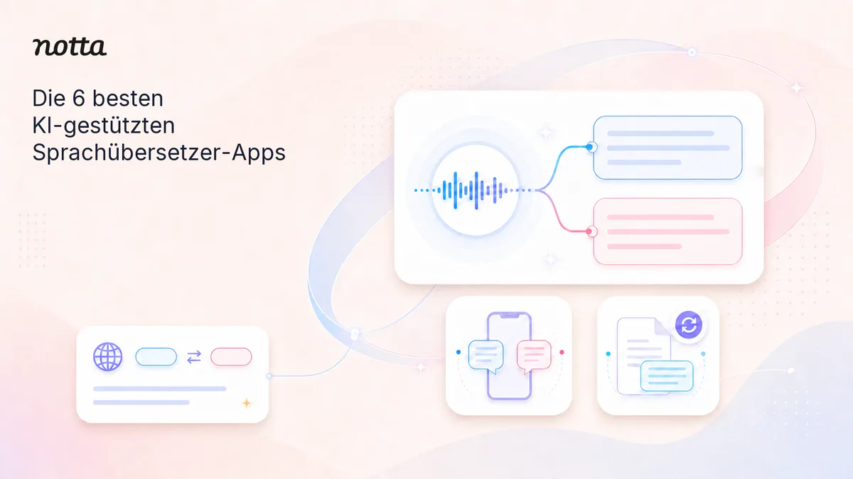 Die 6 besten Sprachübersetzer-Apps 2026 im Vergleich