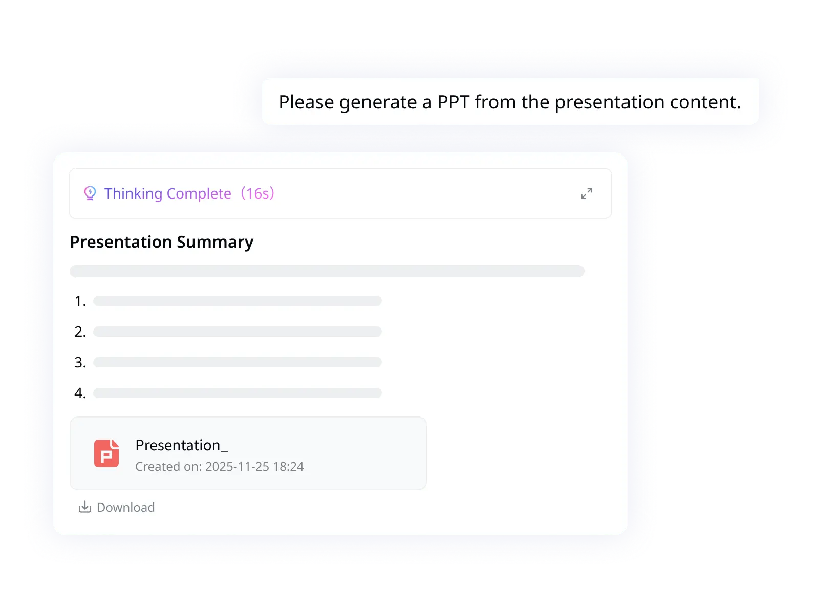 Instant visualization of findings