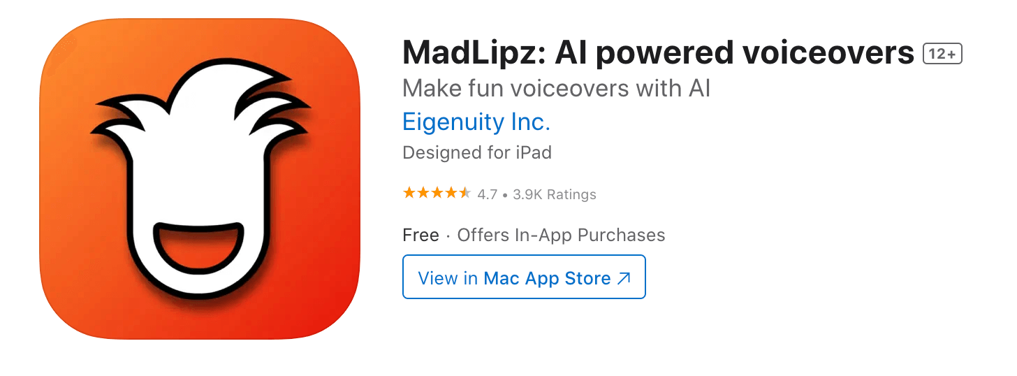 MadLipz app
