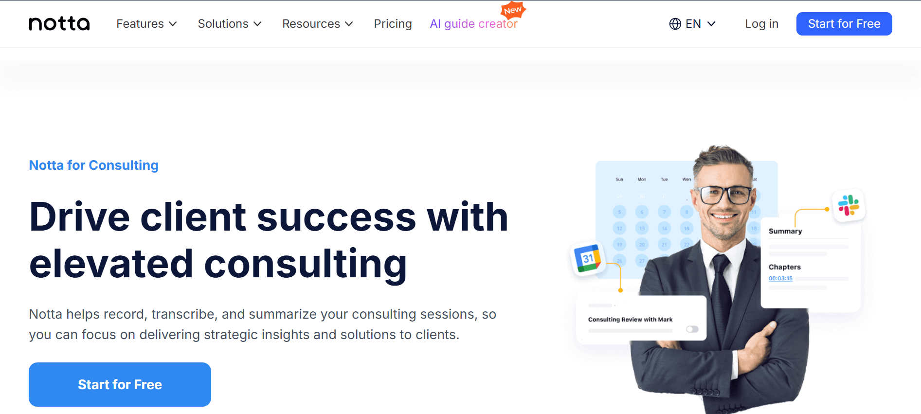 Notta - AI to make your meetings productive