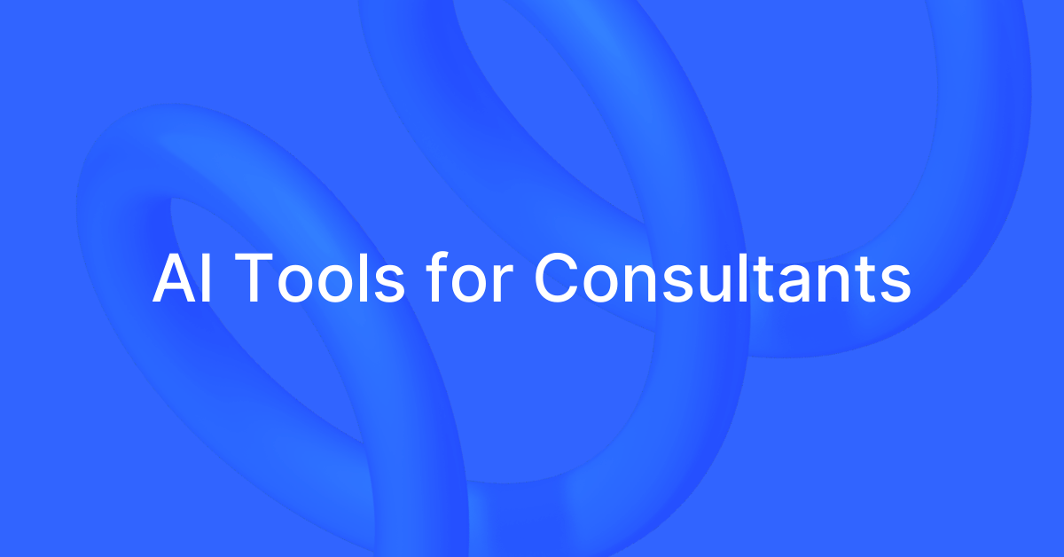 AI Tools for Consultants