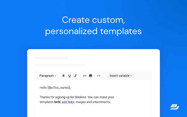 An illustration of an email template
