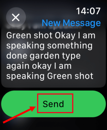 Apple watch speech to text 2025