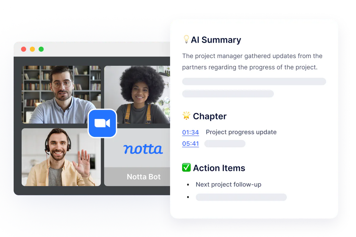 zoom meeting recorder hero image