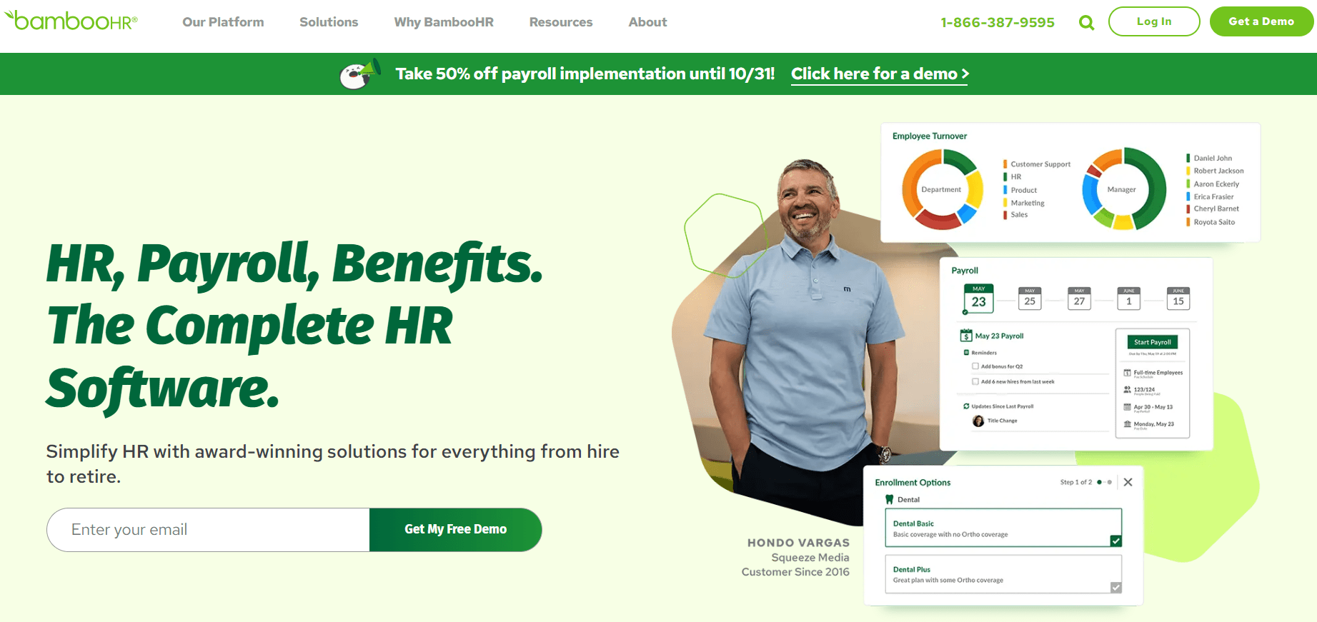 bamboohr homepage