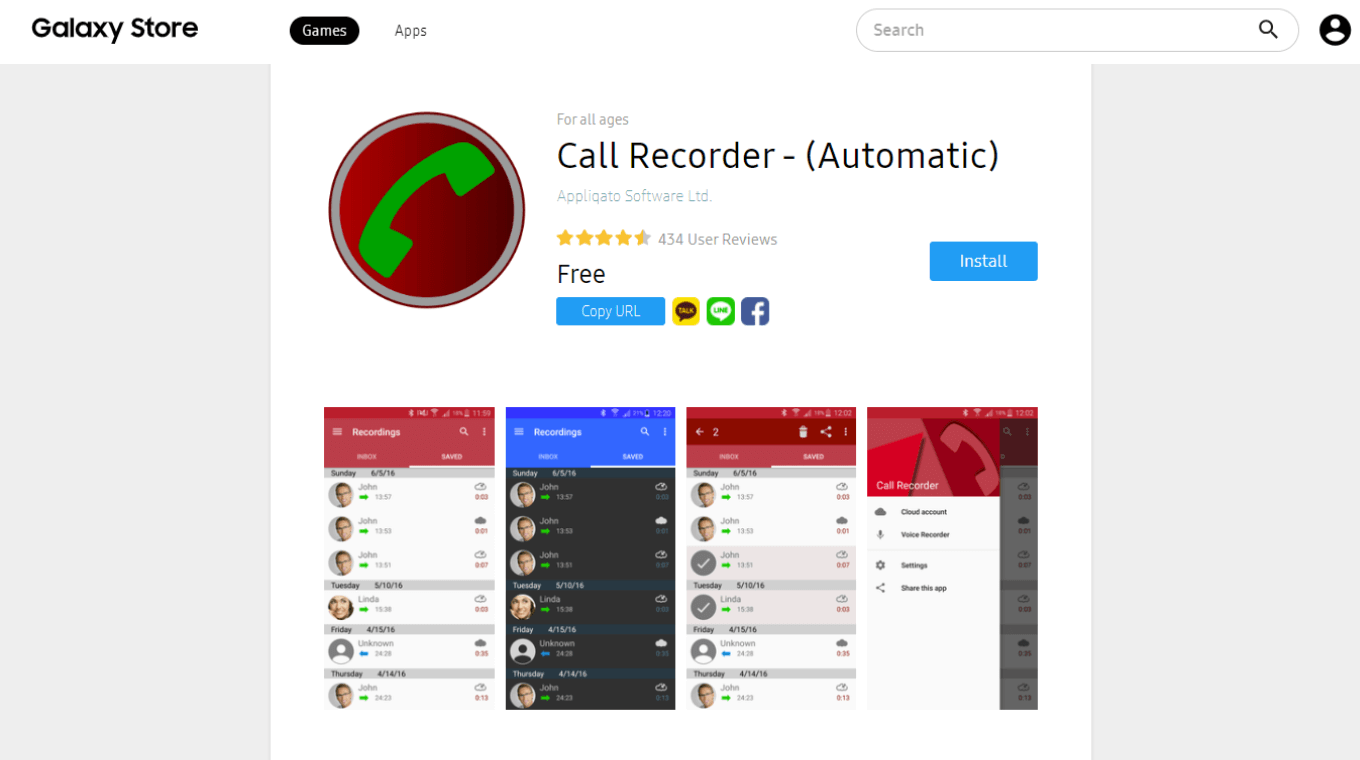 Samsung Call Recorder