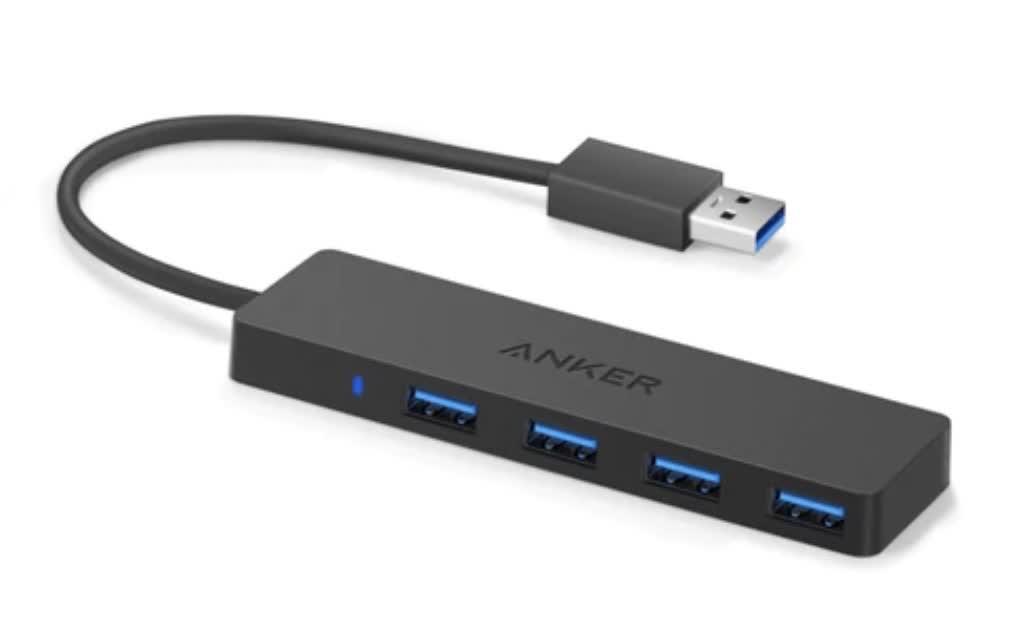 Anker 4-Port Ultra-Slim USB-A