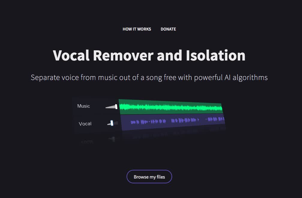 Vocal Remover and Isolation