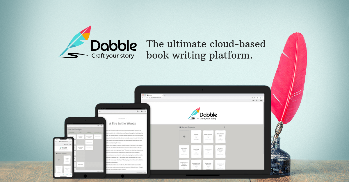 Build your story in Dabble’s cloud-based writing software