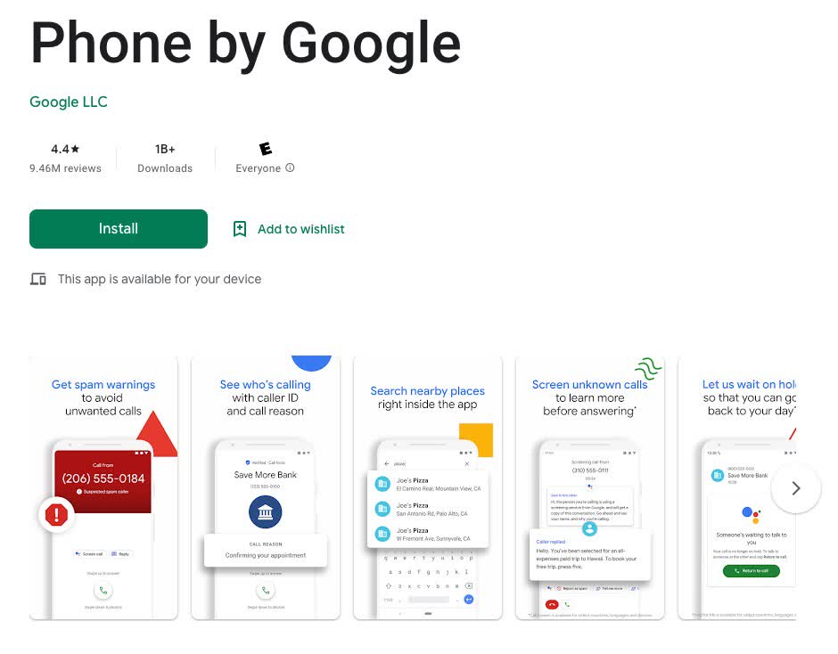 Phone by Google