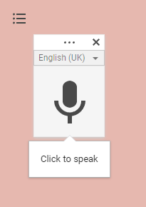 Choose your voice typing language for dictation