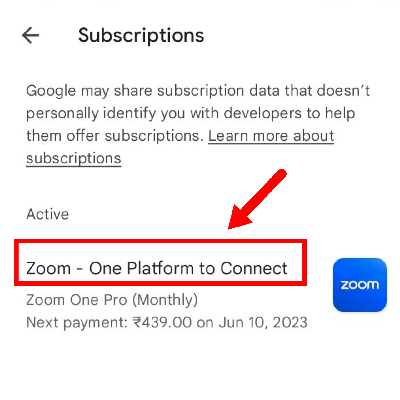 click zoom to find subscription details
