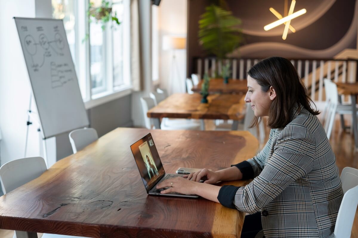 Identify the purpose of the phone or video call