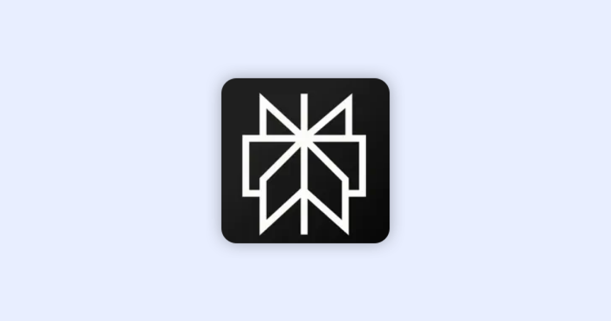 Green background with a white, abstract geometric design resembling a knot above the text "ChatGPT" in black.