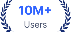 10M+ users