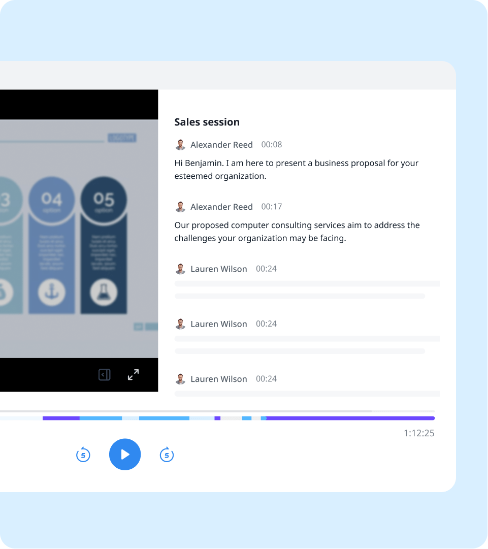 audio to text steps