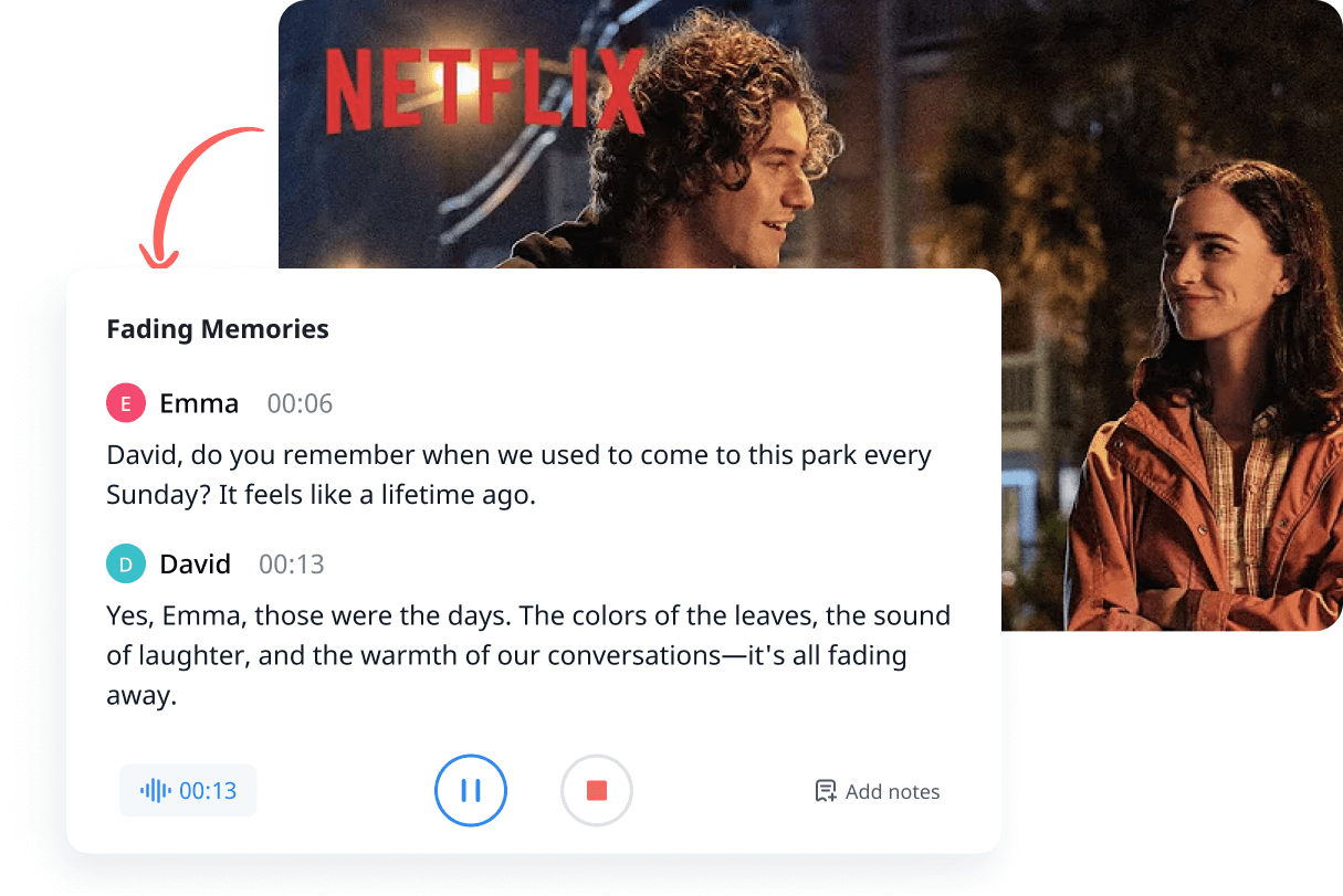 Online Movie Transcript Generator