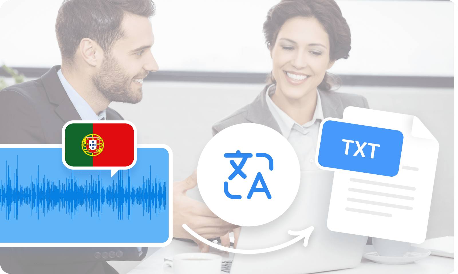 Portugiesisches Audio transkribieren