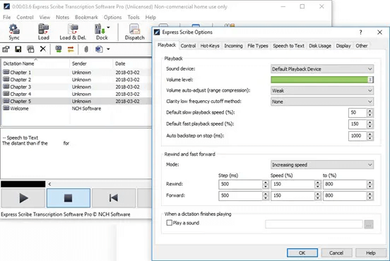 Express Scribe best reliable choice for transcriptionists