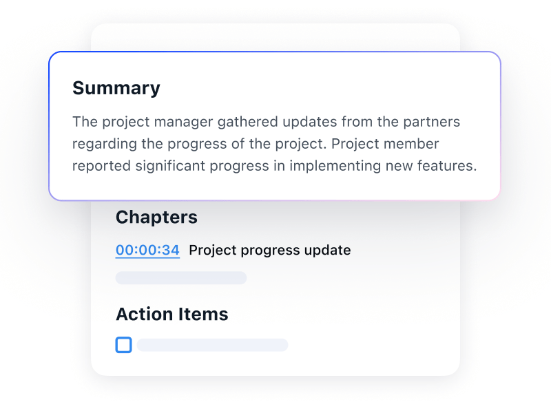 summarize notes with AI