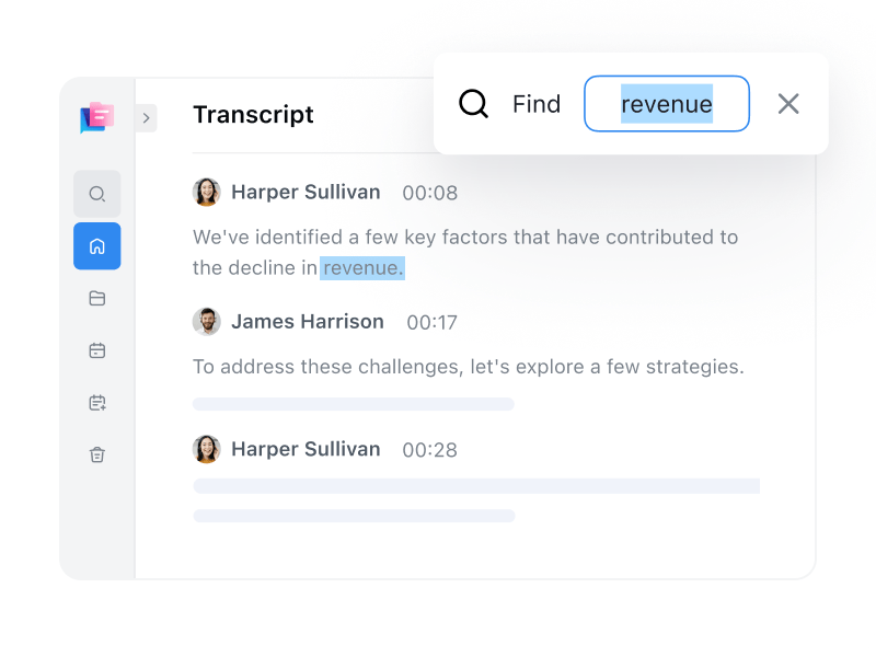 search through notes