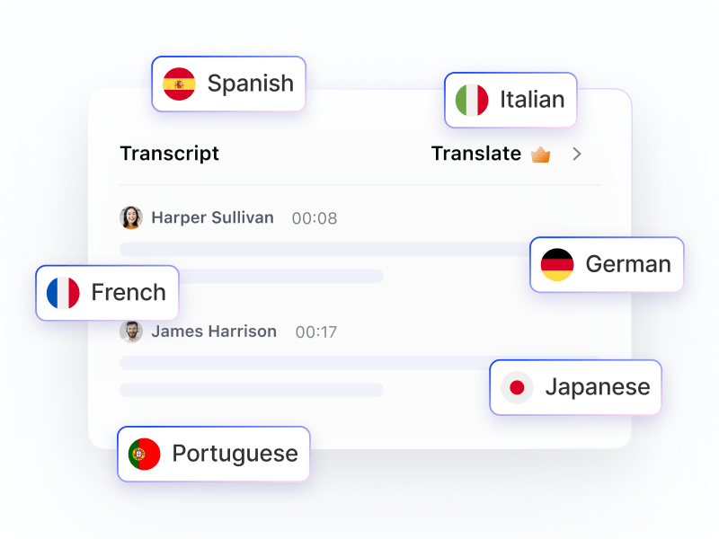 multiple languages