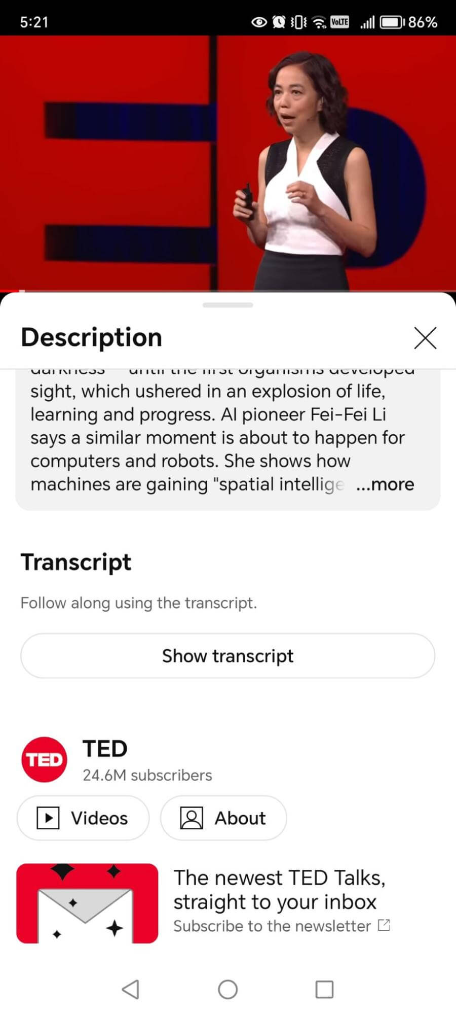 get accurate YouTube transcripts