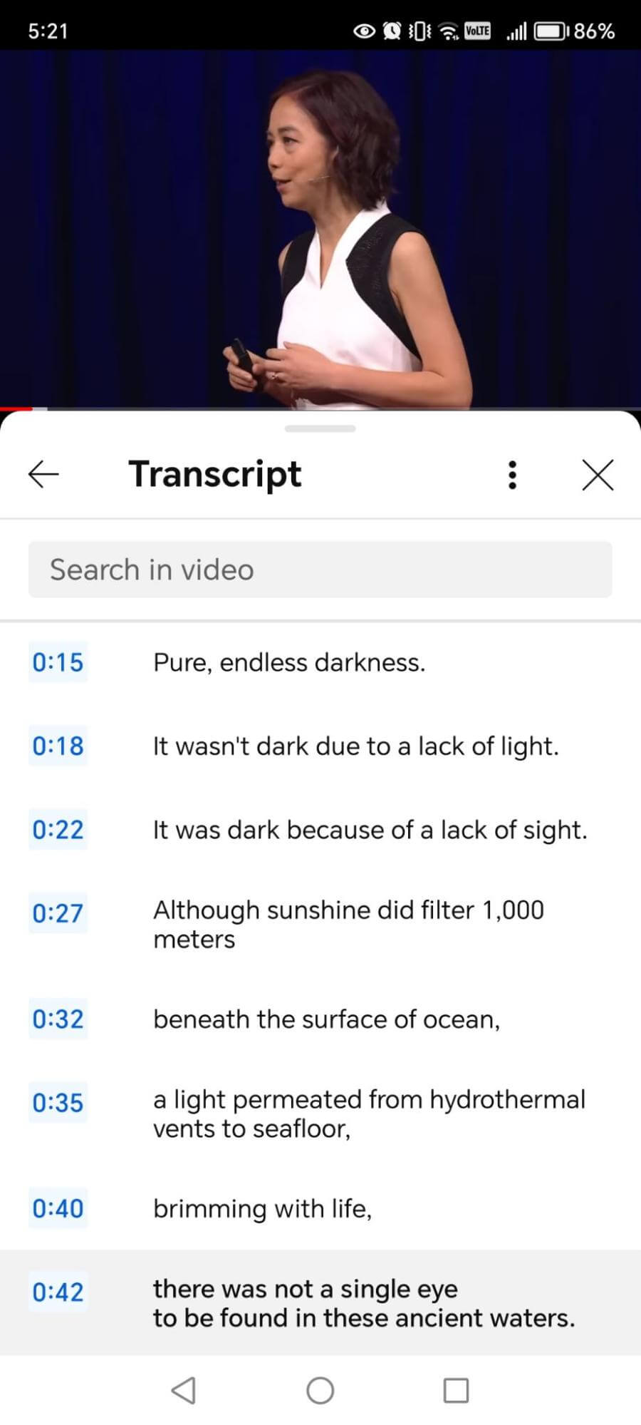get accurate YouTube transcripts