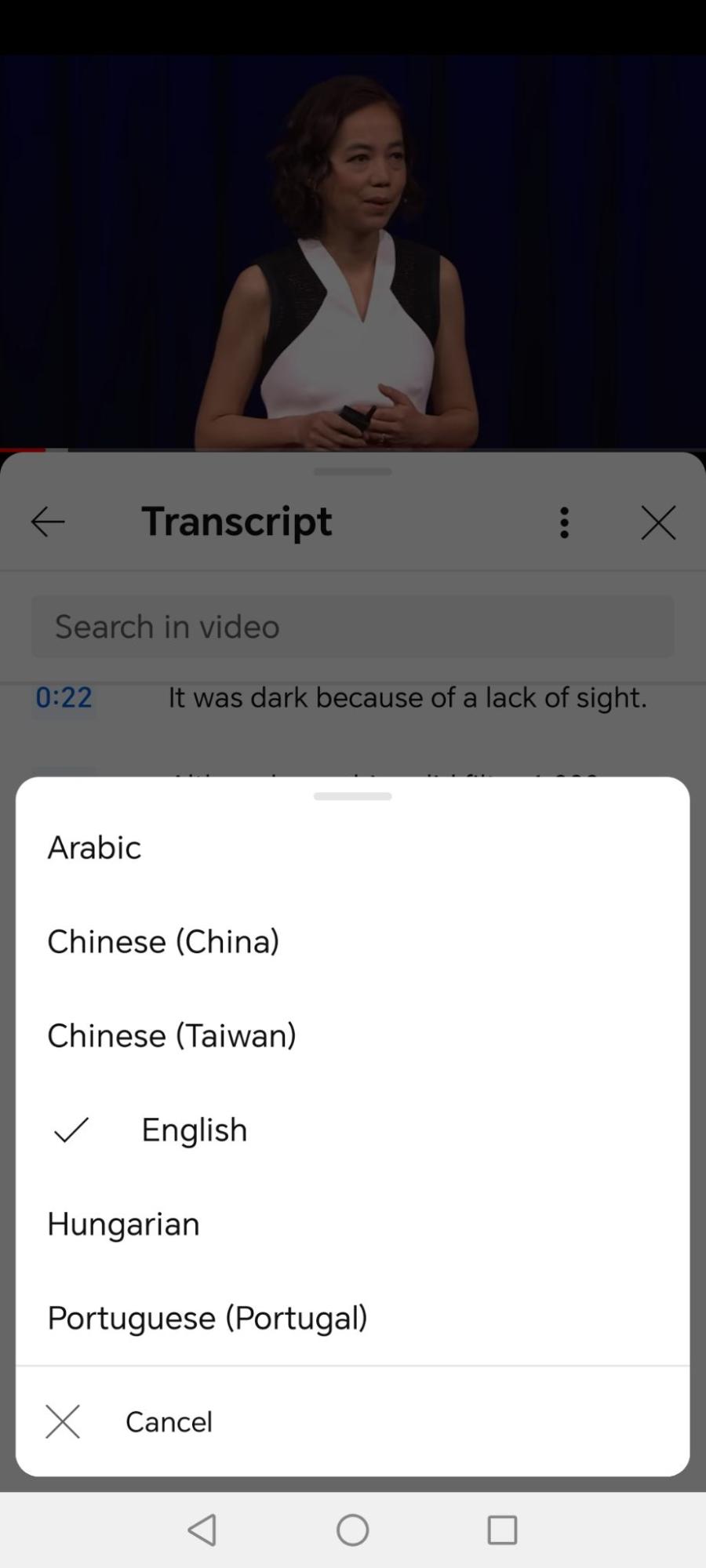 get accurate YouTube transcripts
