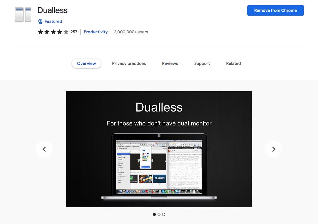 Dualless