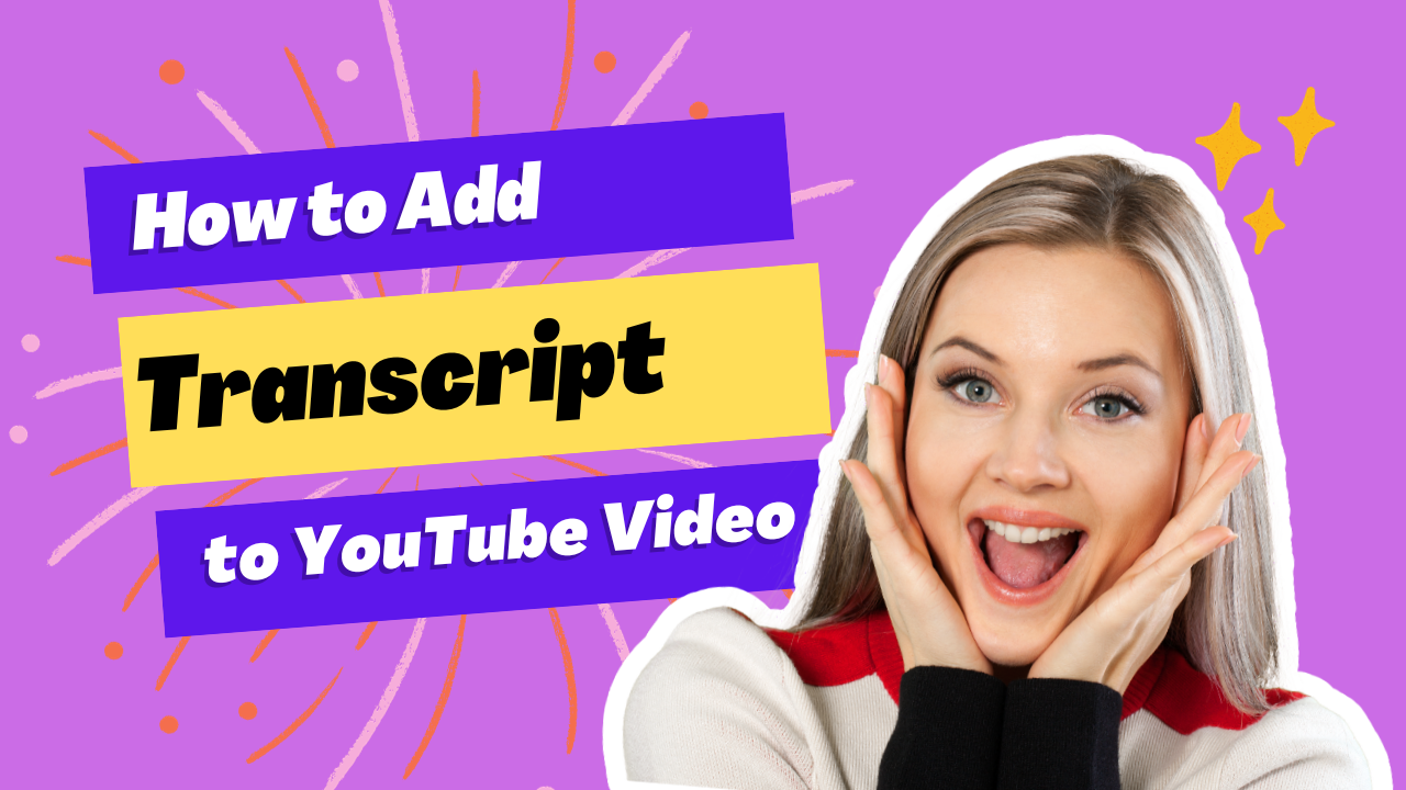 How To Add Transcript To YouTube Video