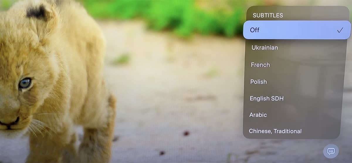 How to put online subtitles netflix apple tv