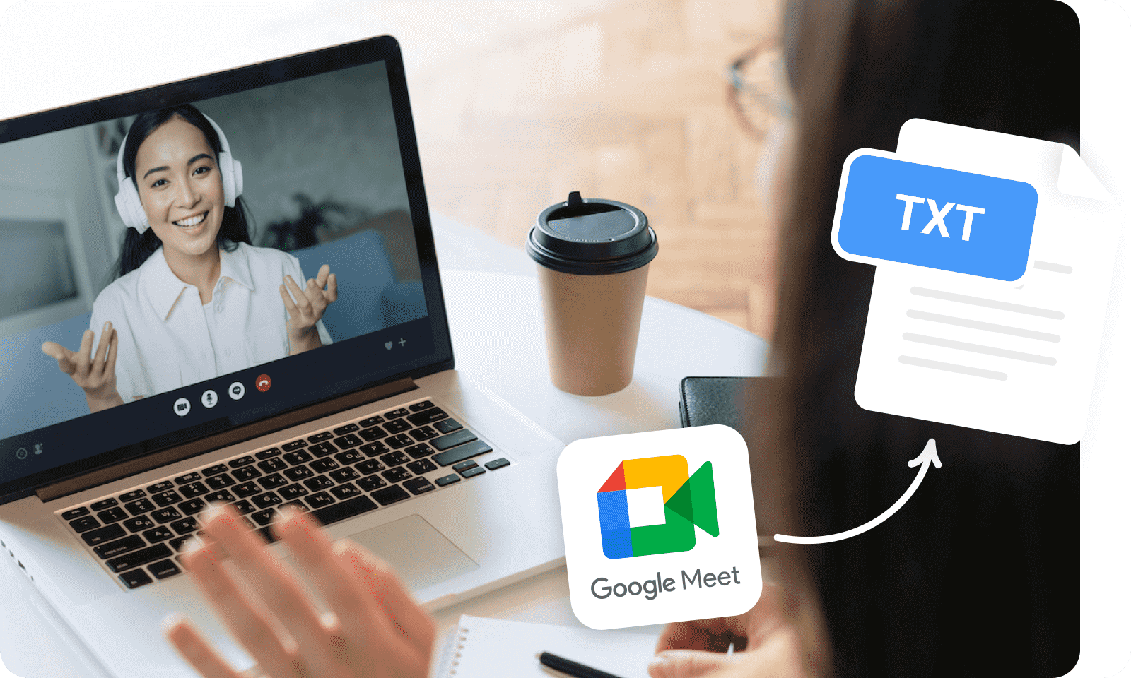 Ghi chép trực tiếp cuộc gọi Google Meet