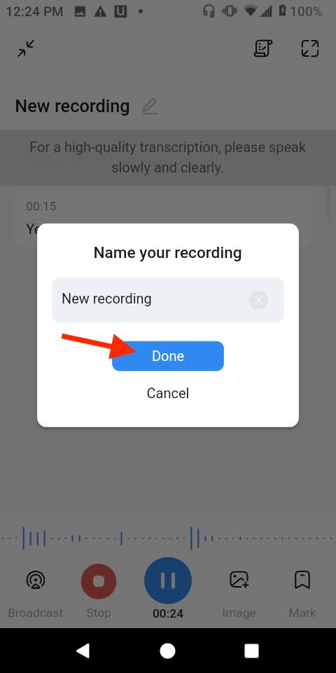 Record Audio on Android