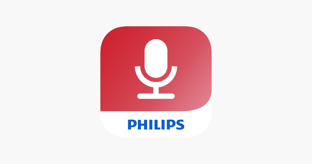Philips Dictation Smartphone App