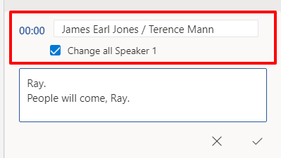 check the ‘Change All Speaker’ box