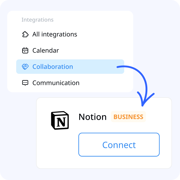 How to connect Notta + Notion