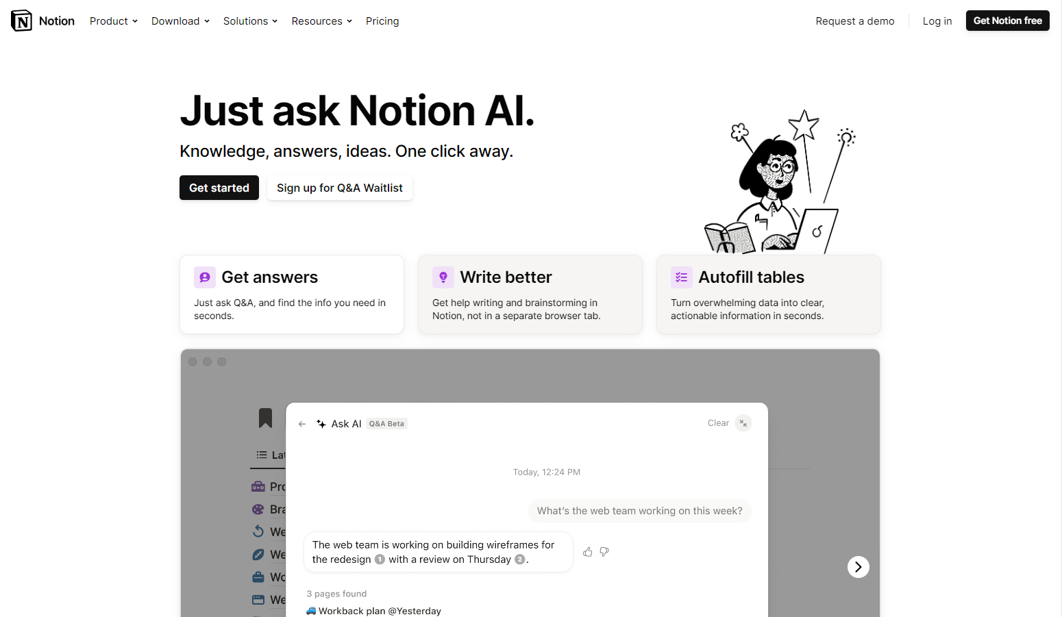 Notion’s AI can brainstorm ideas, write all kinds of content, and summarize your workspace