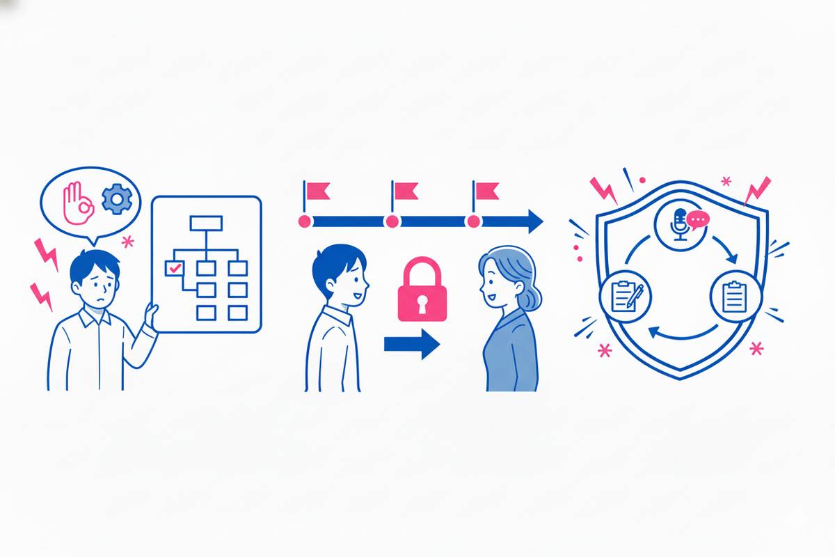 未然防止の対策・ルール作り