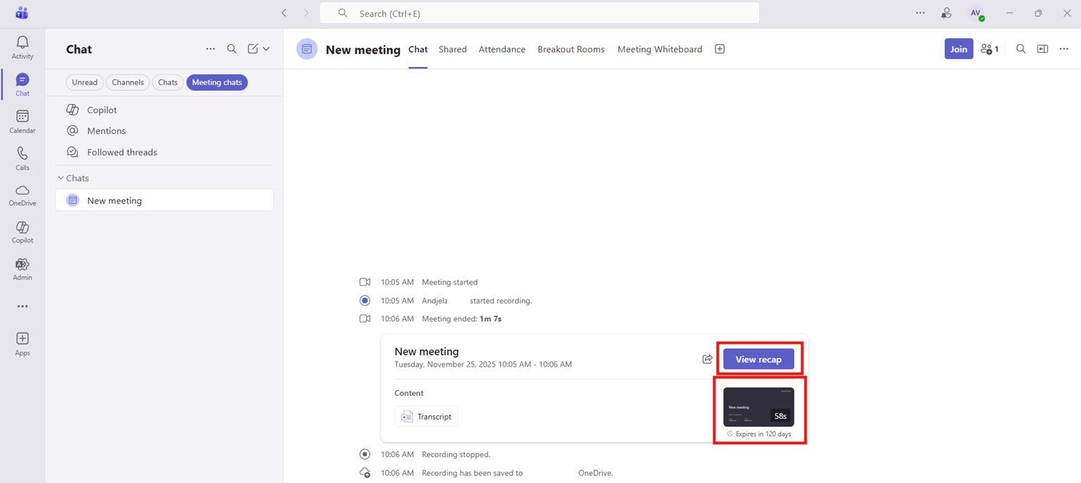 How to Download a Teams Recording