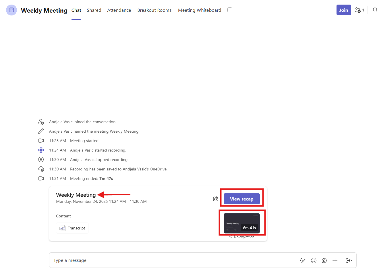 How to Delete a Teams Recording