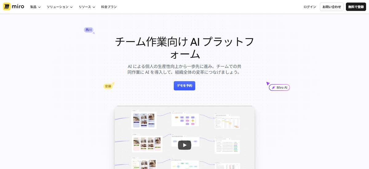 miro公式ホームページ