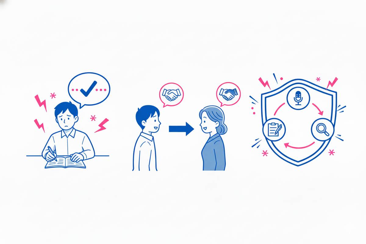 言った言わない問題発生時の対処法