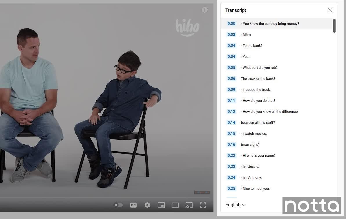 see a transcript of the video