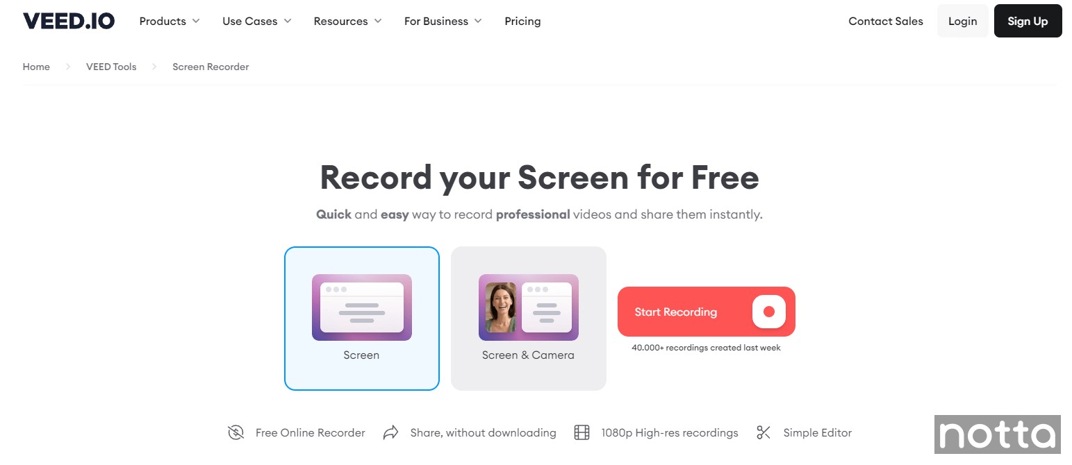 Upload audio and video from lectures to automatically transcribe with VEED