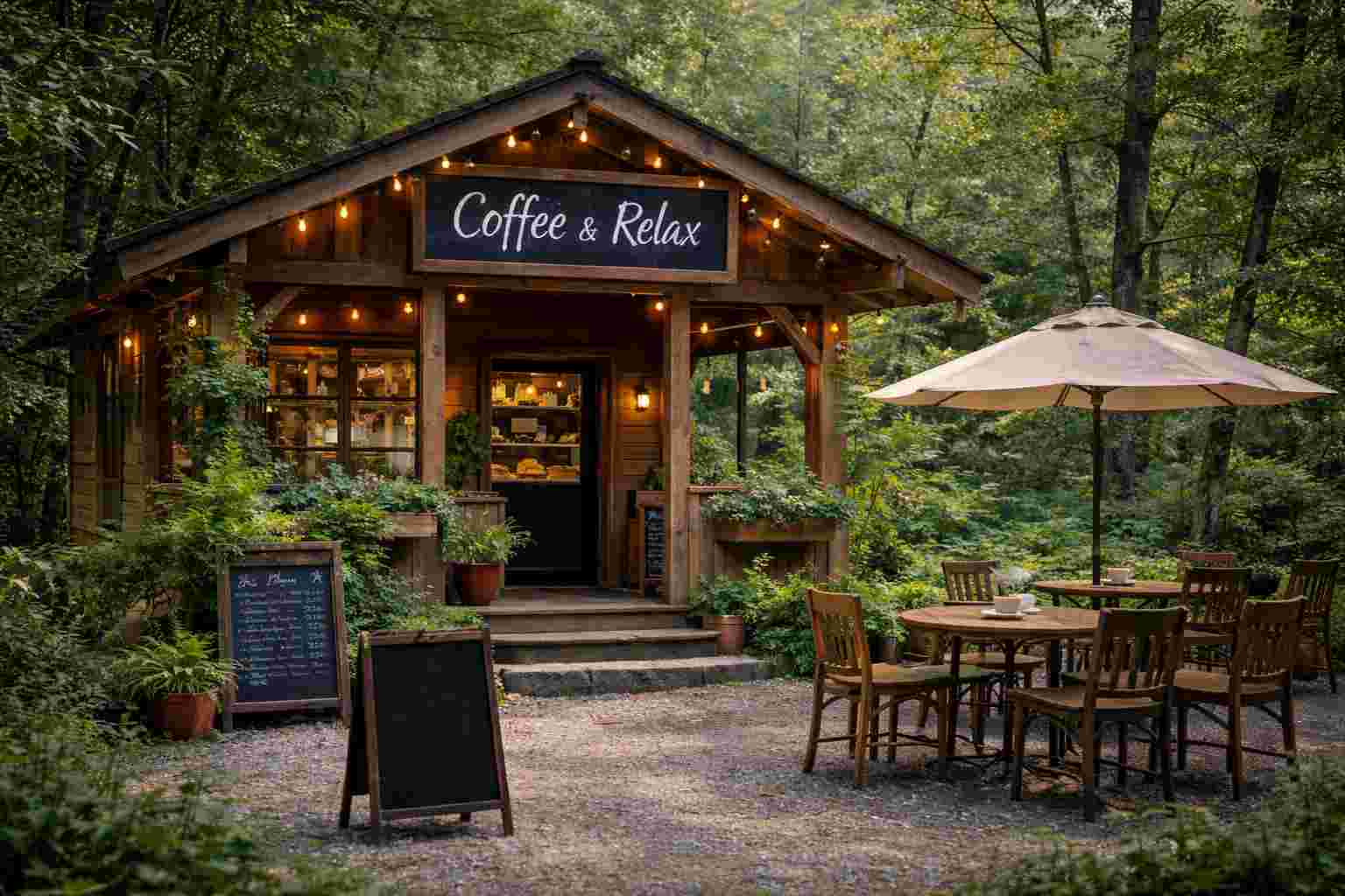「カフェの看板に『Coffee & Relax』と書いて」と指示すれば、正しいスペルで、しかもカフェの雰囲気に合ったフォントデザインで描画してくれます。
