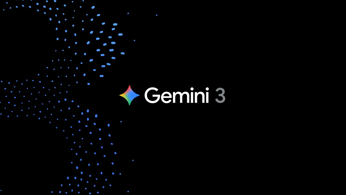 Gemini 3の紹介画面とGoogleの最新AI技術を表示するインターフェース