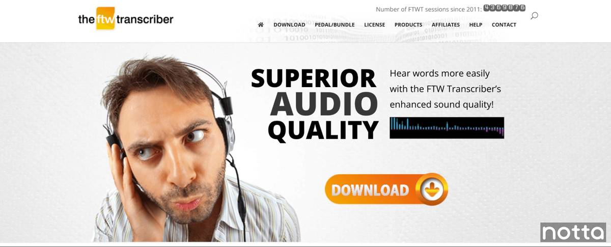 the FTW transcriber best transcription software with premium sound quality