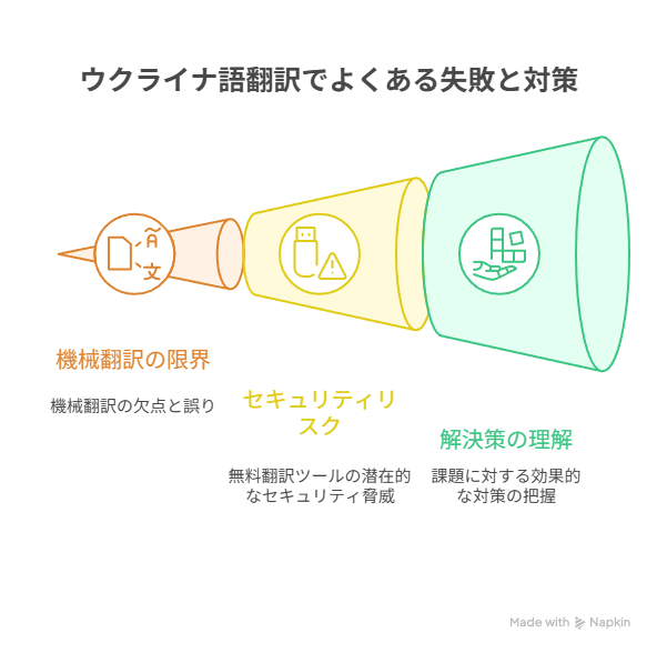 ウクライナ語翻訳でよくある失敗と対策