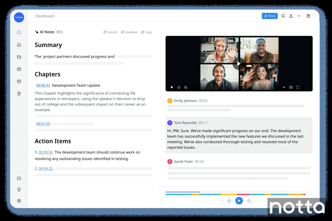 Notta AI Meeting Assistant